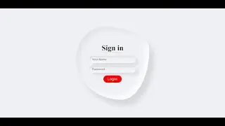 How to Create HTML and CSS Forms  Water drop test Liquid Drop login page 