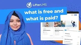 At LifterLMS what is free and what is paid?