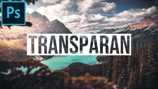 Transparan Yazı Efekti (Yazı İçine Resim Ekleme) Nasıl Yapılır? | Photoshop Dersleri