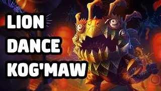 LION DANCE KOG'MAW SKIN SPOTLIGHT - LEAGUE OF LEGENDS
