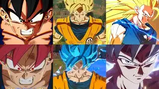 Dragon ball sparking zero - All Goku Transformation & Fusion so far