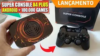 NOVO Super Console X4 Plus (256GB) com 100.000 Games!