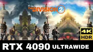 The Division 2 | RTX4090 | 60% POWER LIMIT | 3840x1600 Ultrawide | HDR