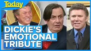 'Almost the opposite of Edna': Dickie's tribute after Barry Humphries death | Today Show Australia