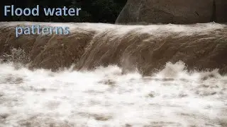 Patterns of the flood waters of the crocodile river, Nelspruit, February 2023 #lowvelder