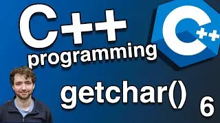 User Input with getchar() - C++ Tutorial 6