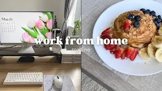 Work From Home Routine | morning shift 10am - 7pm