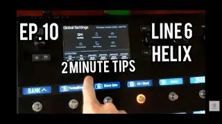 Line 6 Helix - Setting Up Outputs for Live Use- Bypassing Big Volume Knob - 2 Minute Tip