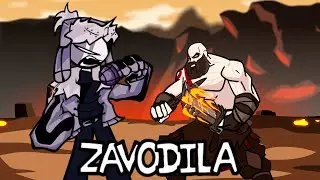 Friday night funkin - Zavodila [metal] but it's a Kratos and Ruv cover