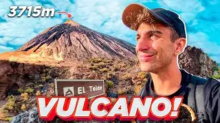 HO SCALATO IL VULCANO PIU' ALTO D'EUROPA! 52 KM DAL MARE ALLA CIMA - TEIDE TENERIFE