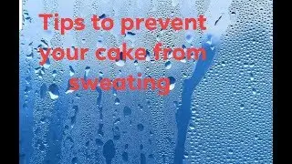 Preventing Cake Condensation when using Fondant in a Humid Climate