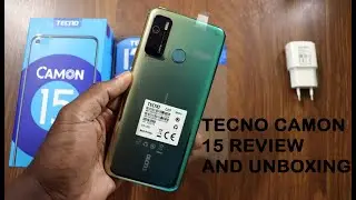 Tecno Camon 15 Unboxing and Review