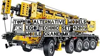 Top 10 Alternative Models for LEGO Technic Set 42009 Mobile Crane MK II