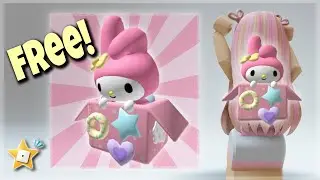 How to Get MY MELODY Backpack FREE #roblox #freeugc