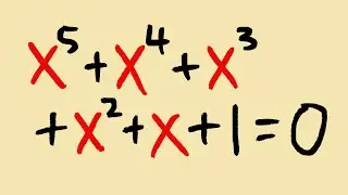 solving an awesome quintic equation (factor by grouping)