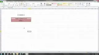 Insert current date (shortcut) - excel 2016 - video 91