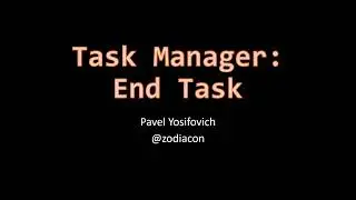 Task Manager: End Task