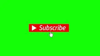 GREEN SCREEN EFFECTS -- YouTube Subscribe button (7)