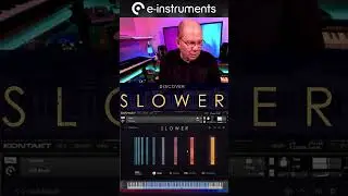 e instruments SLOWER ePiano improv, The Beauty of Half-Speed #shorts