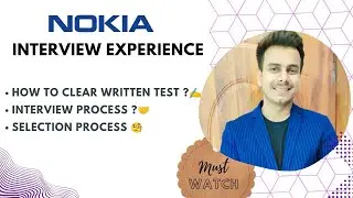 NOKIA interview experience 2022 | How to get a job in nokia | nokia written test | nokia interview