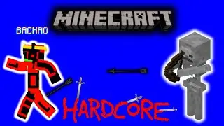 How I Almost Died In My Hardcore World!!!!💀 Ep: 1.