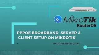 How To Configure PPPOE Server & Client on MikroTik with Packages