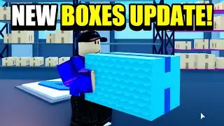 New BOXES UPDATE in DELIVERY SIMULATOR! (RAINBOW, GODLY BOXES!)
