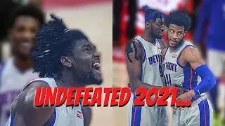 The Detroit Pistons Are UNDEFEATED In 2021