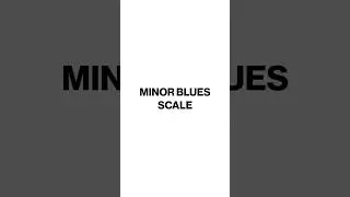 Minor Blues Scale Guitar (With Tabs)