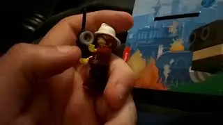 Lego City Fun Time Book mini figure Chief Freya McCloud toy review