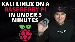 Install Kali Linux 2022 on Raspberry Pi 4 B (Under 3 Minutes)