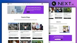 Next js Project | Next js Tutorial for Beginners