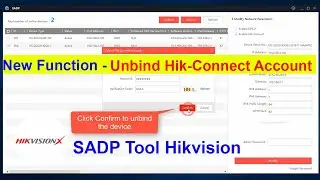 SADP TOOL HIKVISION 2019 NEW FUNCTION