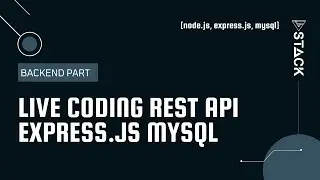 Live Coding Membuat REST API Node js Express MySQL Bag 2