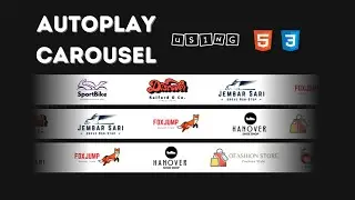 How To Create Infinite Autoplay Carousel Using HTML And CSS | No JavaScript | No JQuery
