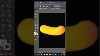 How to make fur text in Abode Illustrator 