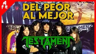 TESTAMENT - Rankeando del PEOR al MEJOR ÁLBUM