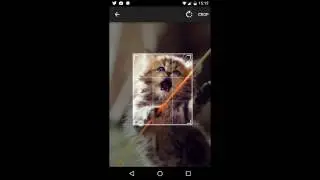 Android Image Cropper Demo