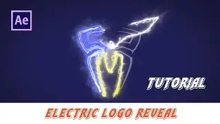 Electric Logo Reveal in After Effects - After Effects 2018 Tutorial -  Free Plugin