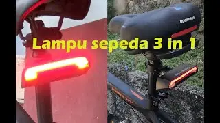 Review Lampu Sepeda 3in1 Rockbros R1 (dan update PMB Fit!)