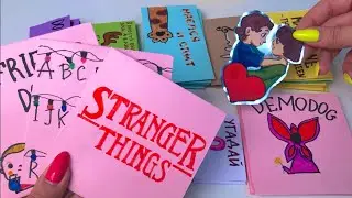 💖Бумажные сюрпризы || Очень странные дела / Stranger Things || Masya Slime