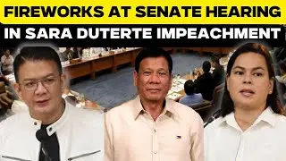 Sara Duterte Impeachment Trial LIVE Updates | Philippines Trial Live |Senate President Francis