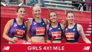 Girls 4x1 Mile Relay - New Balance Nationals Outdoor 2024