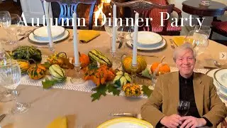 Autumn Dinner Party | Make-Ahead Recipes | Setting the Table