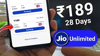 Jio 189 plan details | Jio new plan | Jio 189 plan details 5g unlimited data | 189 Jio