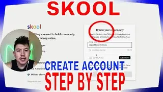 ✅  How to Sign Up Create Skool Account 🔴