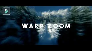 (Filmora 12): Warp Zoom Camera Effect - Tutorial