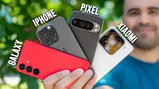 Xiaomi 15 vs. Galaxy S25 vs. iPhone 16 Pro vs. Pixel 9 Pro: Battery & Camera!