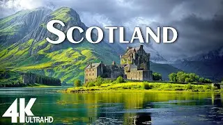 Scotland 4K Calm Scenery - Relaxing Music Along With Beautiful Nature Videos