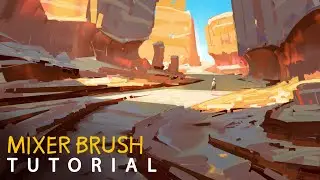 How I Use the Mixer Brush: Digital Painting Tutorial